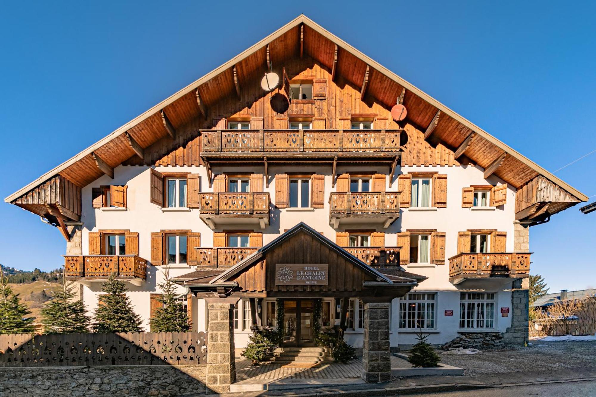 Chalet D'Antoine Hotel Megeve Exterior photo